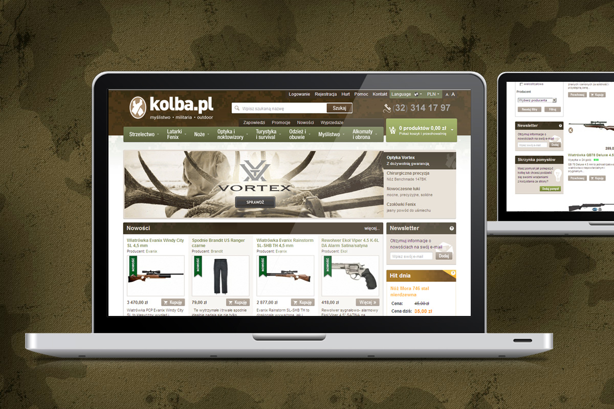 Kolba.pl - Onlineshop für Militaria