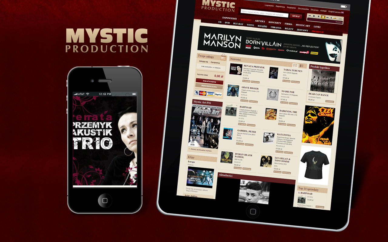 Mystic.pl - Online-Shop